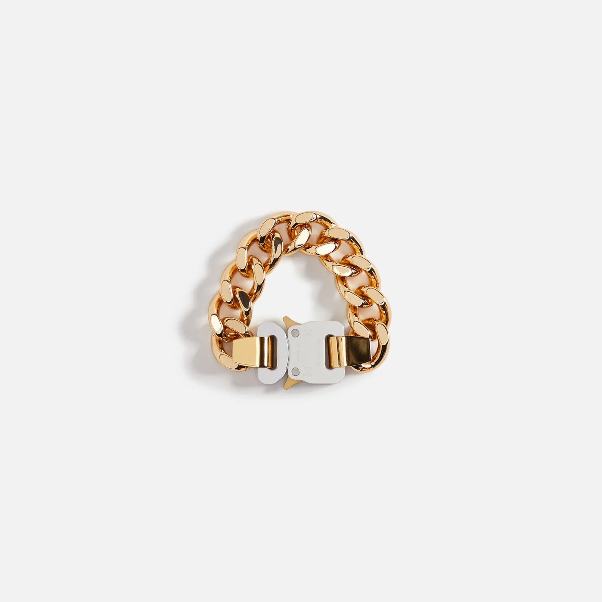 1017 Alyx 9SM Bracelet with Buckle - Shiny Gold