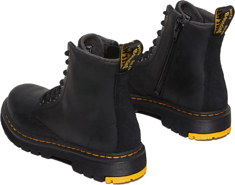 1460 Romario Smoother Leather Boots - Kids|-|Bottes en cuir doux Romario 1460 - Enfant