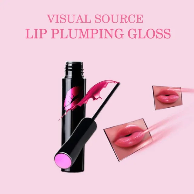 1PC 4ML Instant Volumising Gloss Plumping Lip Gloss Lip Plumper Makeup