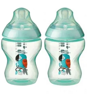 2-PK Bottle Green Tommee Tippee 260ML/9OZ