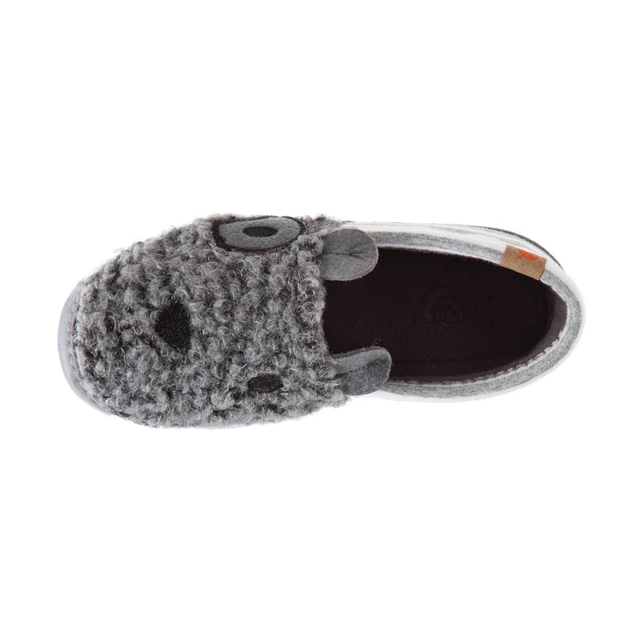 Acorn Kids' Critter Novelty Moc Slippers - Stormy Grey