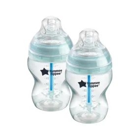 Advanced Anti-Colic Baby Bottles (0M ) - Pack of 2