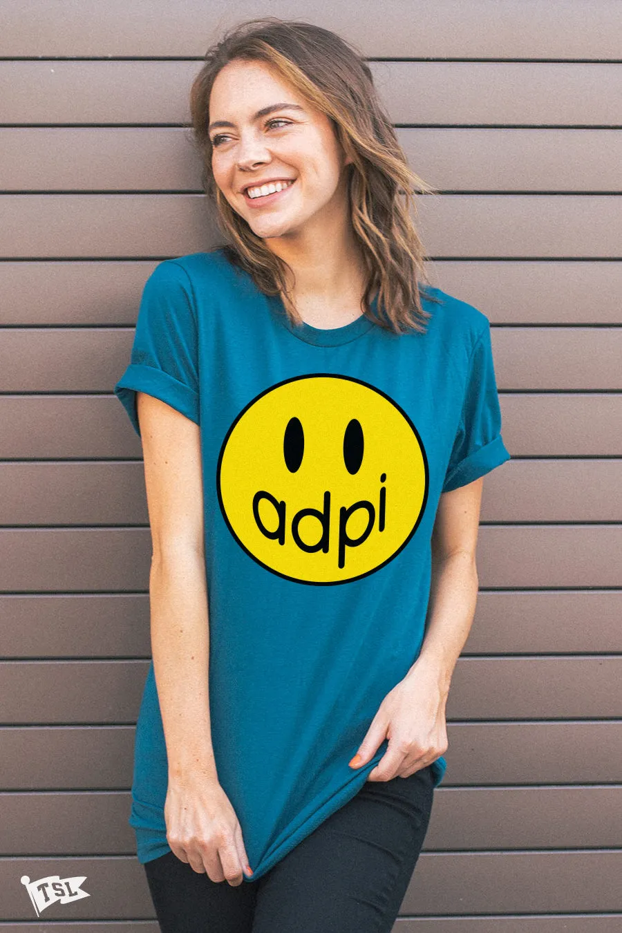 Alpha Delta Pi Happy Tee