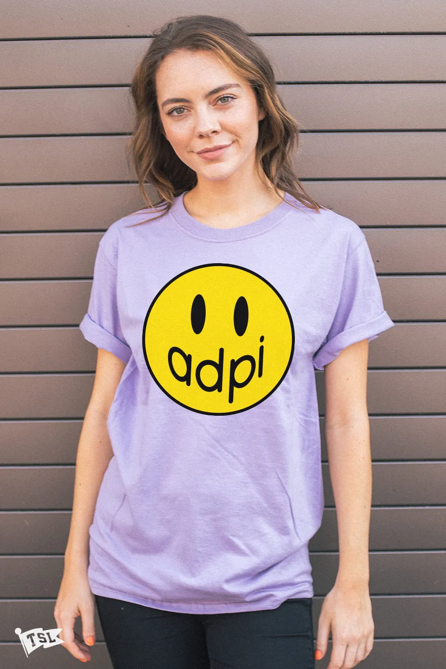 Alpha Delta Pi Happy Tee