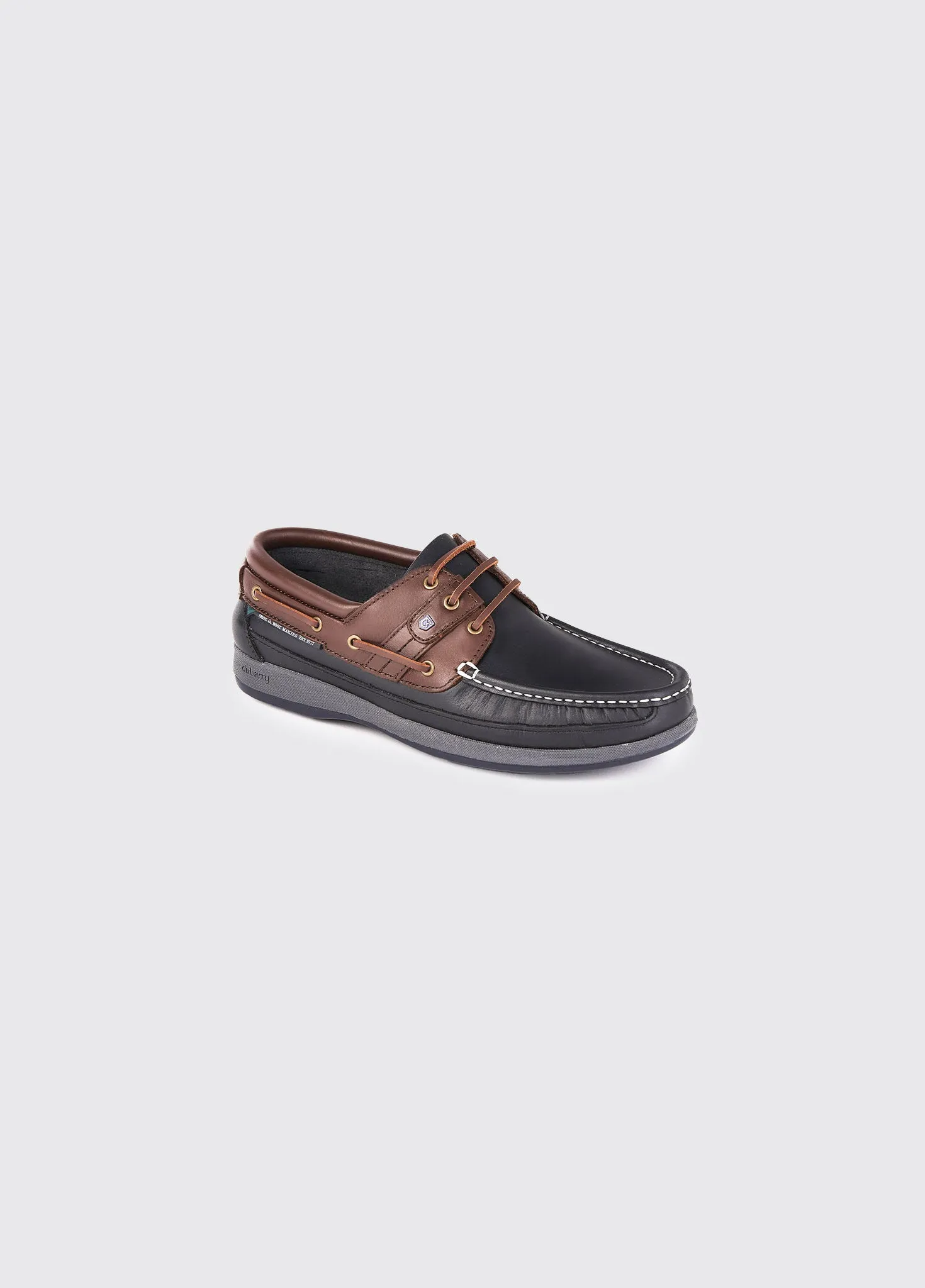 Atlantic Deck Shoe - Navy/Mahogany