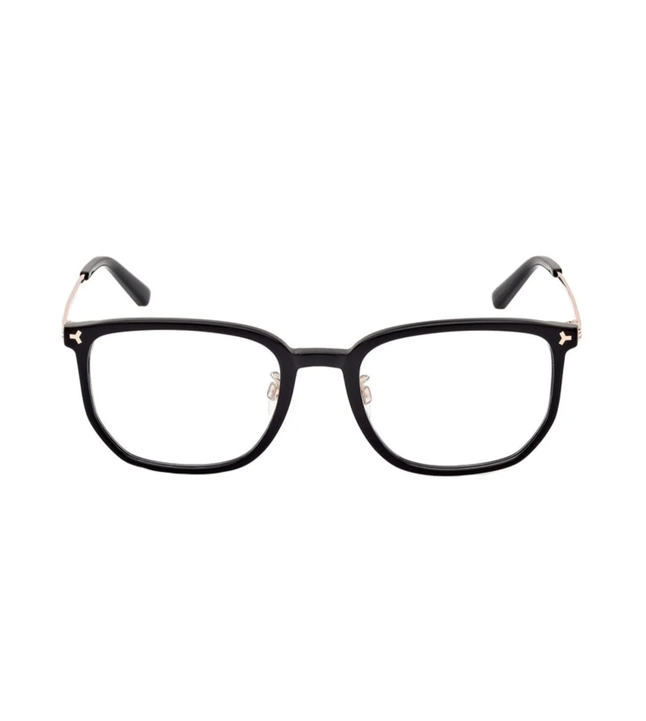 Bally Unisex Shiny Black Square Optical Frame