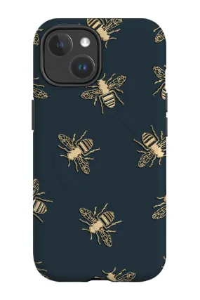 Bees Lux MagSafe Phone Case (Green)