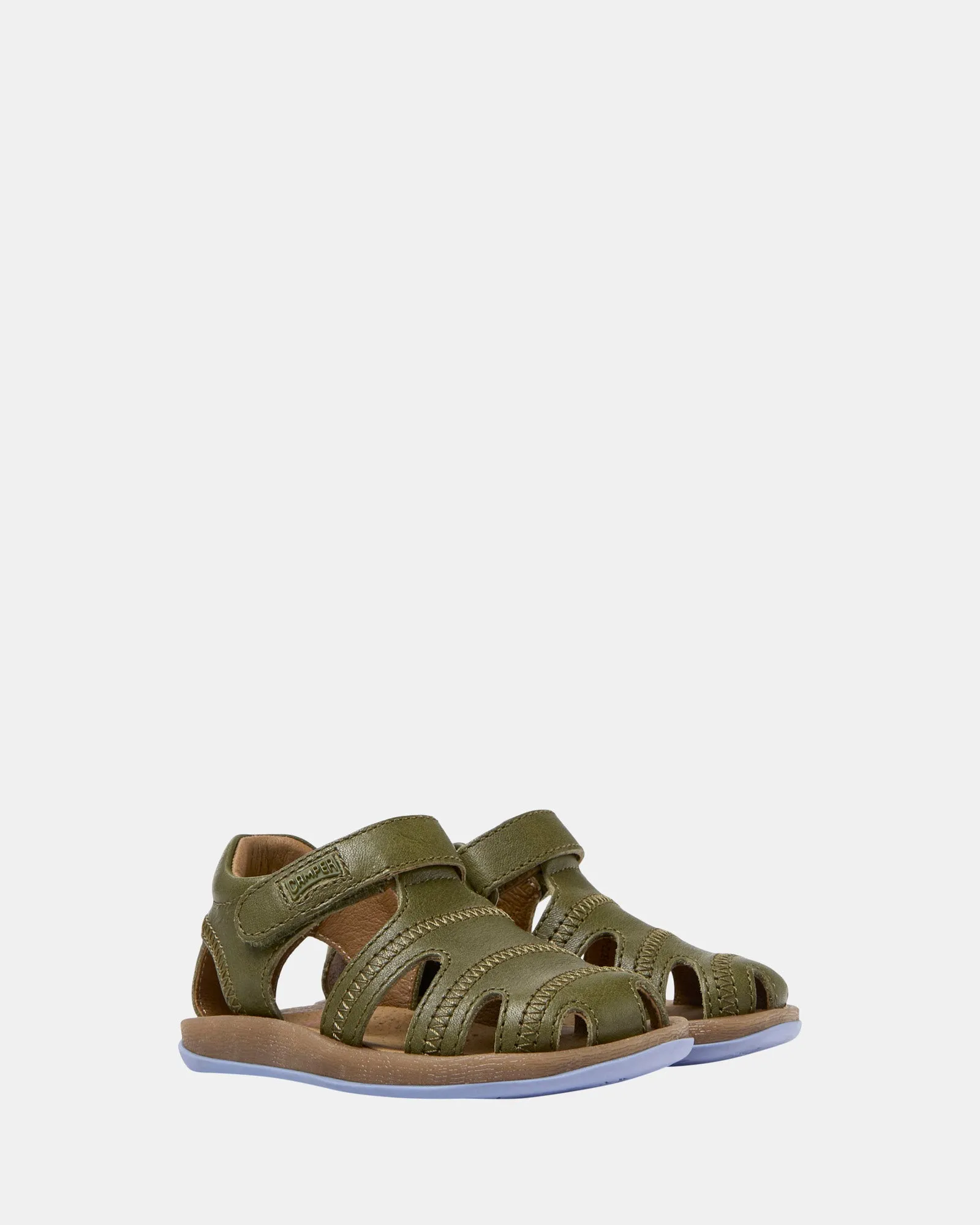 Bicho Cage Sandals Infant Medium Green