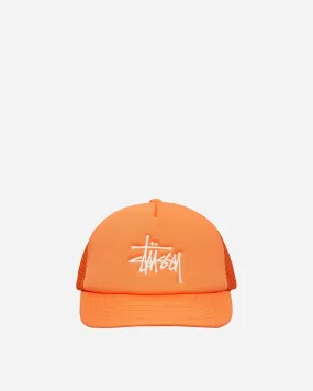 Big Basic Trucker Cap Orange