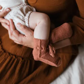 Booties - 100% Merino Wool (Newborn-9m)