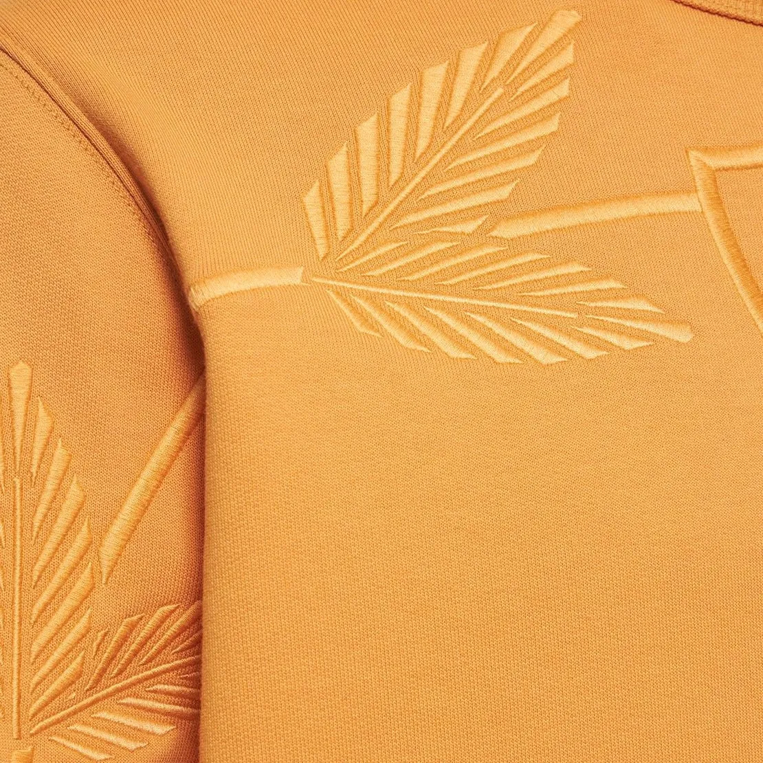 Burberry Orange Embroidered Sweatshirt