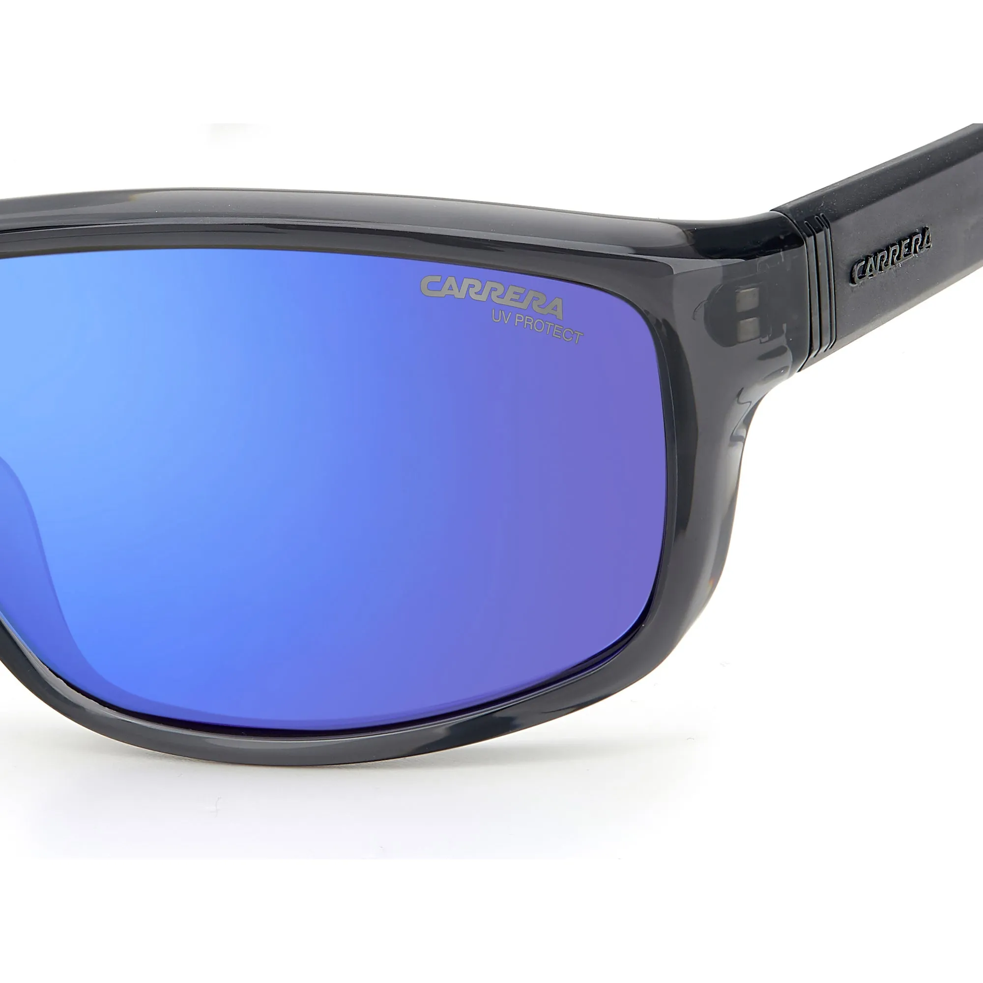 Carrera 8038/ 09V 63Z0(CAR21) Unisex Grey Blue Sunglasses