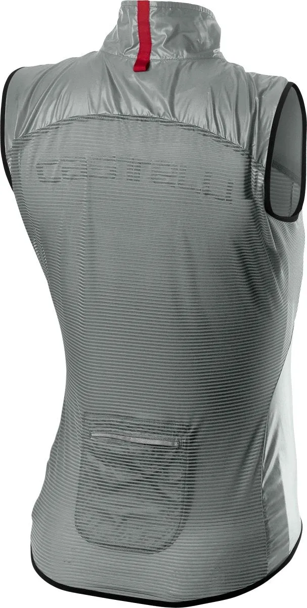 Castelli Women's Aria W. Vest - Silver Gray