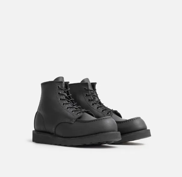 Classic Moc Toe Boots 8074 - Black Harness