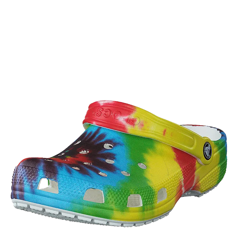 Classic Tie Dye Graphic Clog Multi