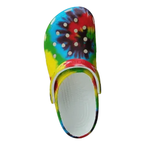 Classic Tie Dye Graphic Clog Multi