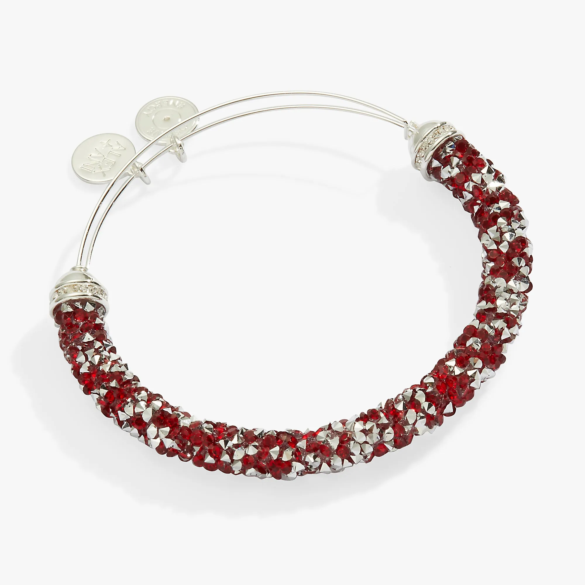 Crystal Crush Bangle, Red