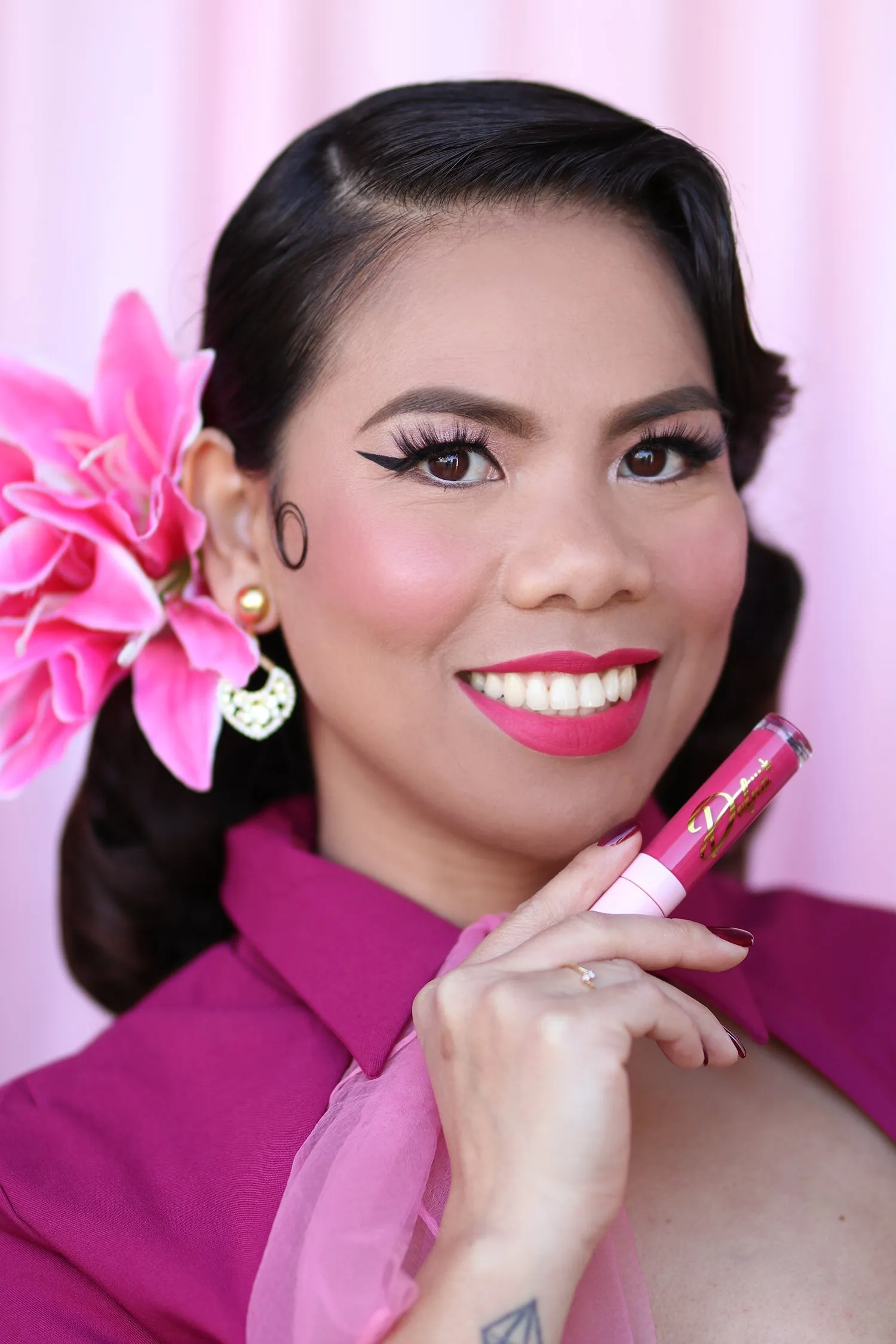 D Pin-Up Pink - Liquid Lipstick