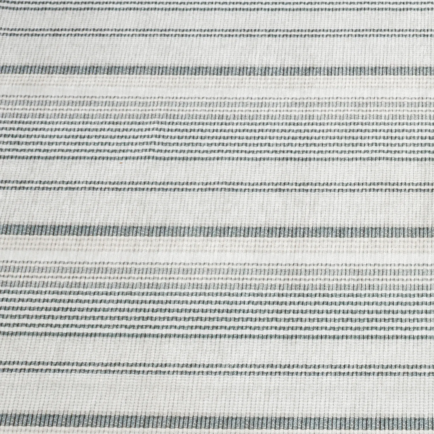 Dash & Albert Gradation Ticking Grey Washable Rug