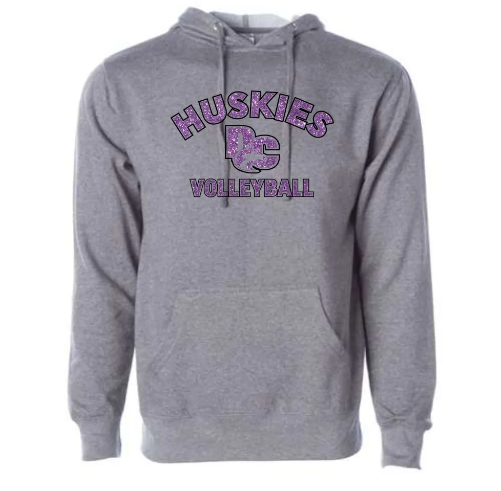 DCHS Volleyball ARC Hoodie- Matte or Glitter