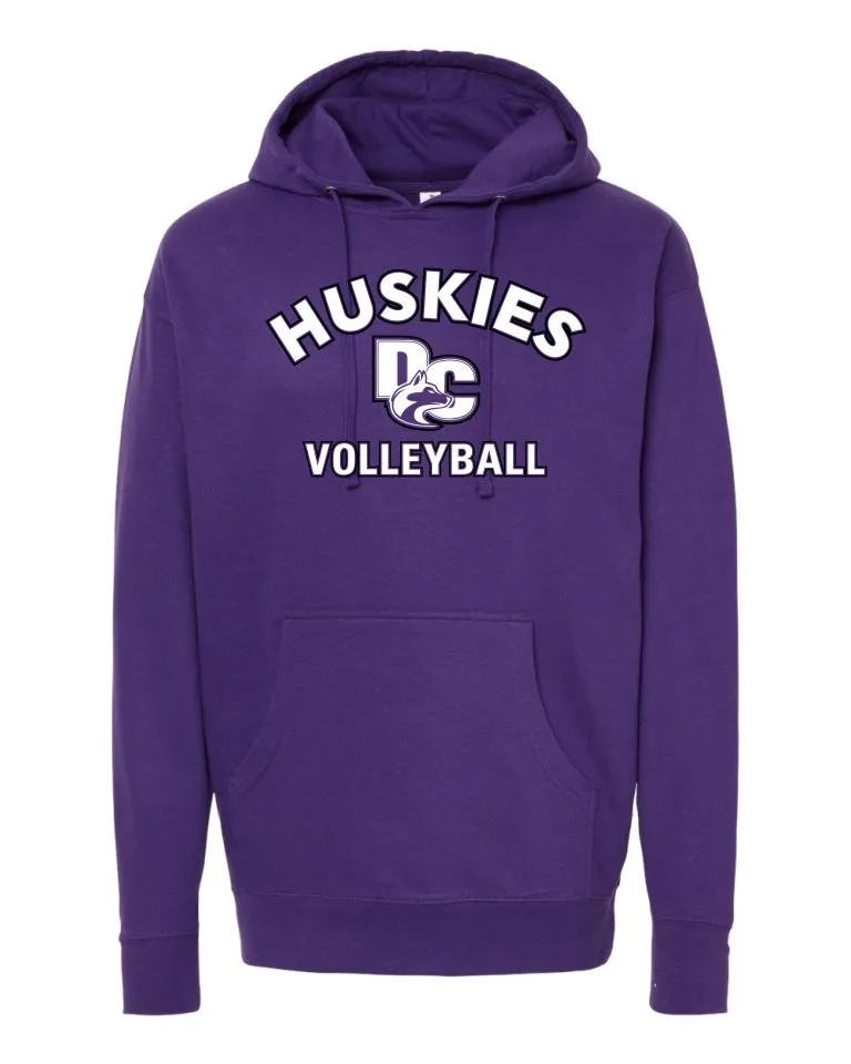 DCHS Volleyball ARC Hoodie- Matte or Glitter