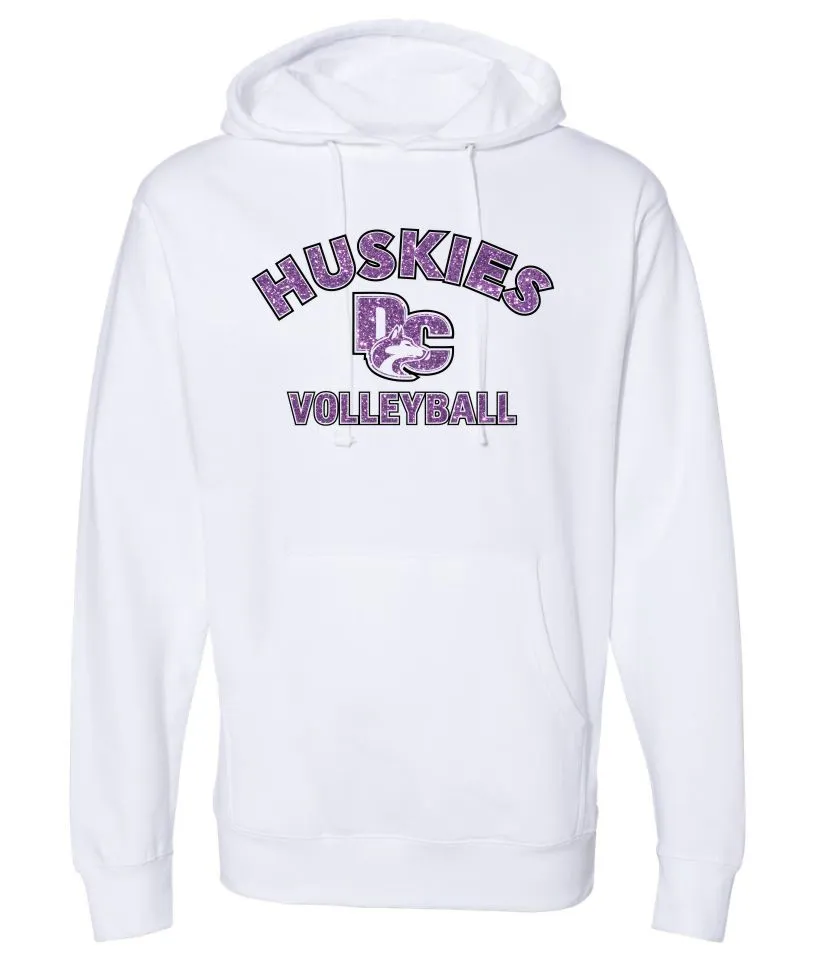 DCHS Volleyball ARC Hoodie- Matte or Glitter