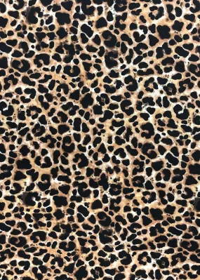 DTY BRUSHED KNIT - LEOPARD PRINT<br><h6>3-SAND/WHEAT/BLACK<br>329BPRT-LEOPRD2</h6>