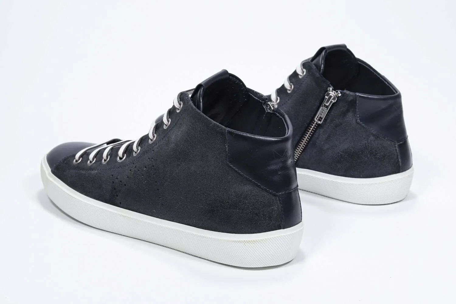 EARTH | Navy - Mid Top - Men