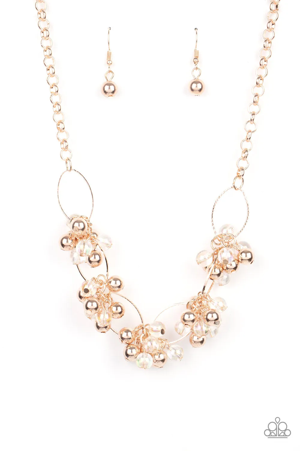 Effervescent Ensemble Rose Gold-Necklace