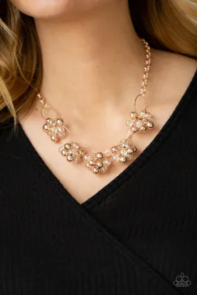 Effervescent Ensemble Rose Gold-Necklace