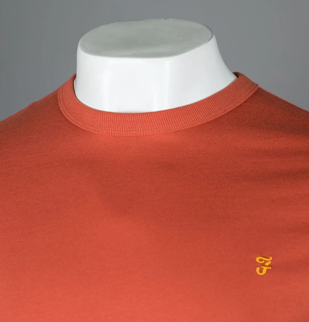 Farah Danny S/S T-Shirt Torch Orange