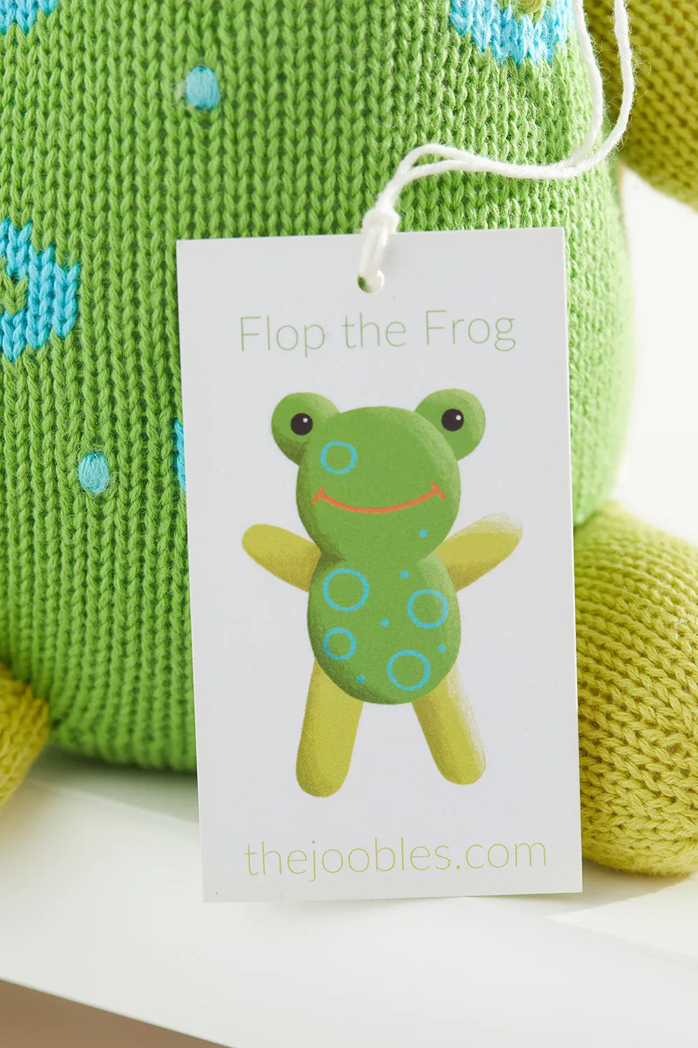 Flop the Frog - Organic Frog Stuffed Animal