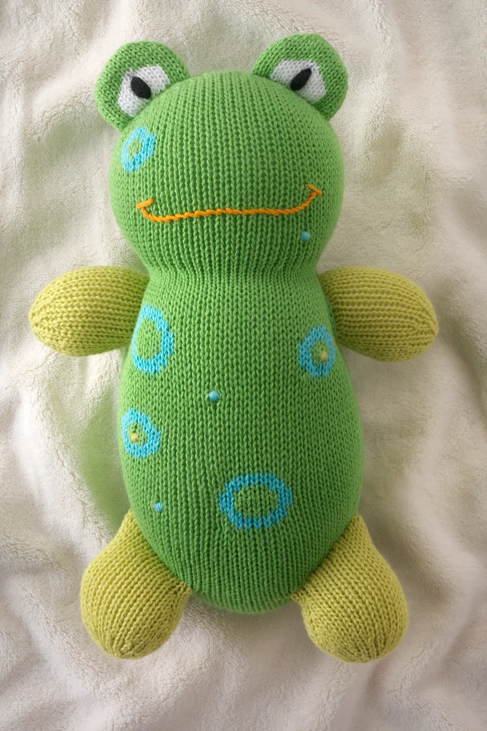 Flop the Frog - Organic Frog Stuffed Animal