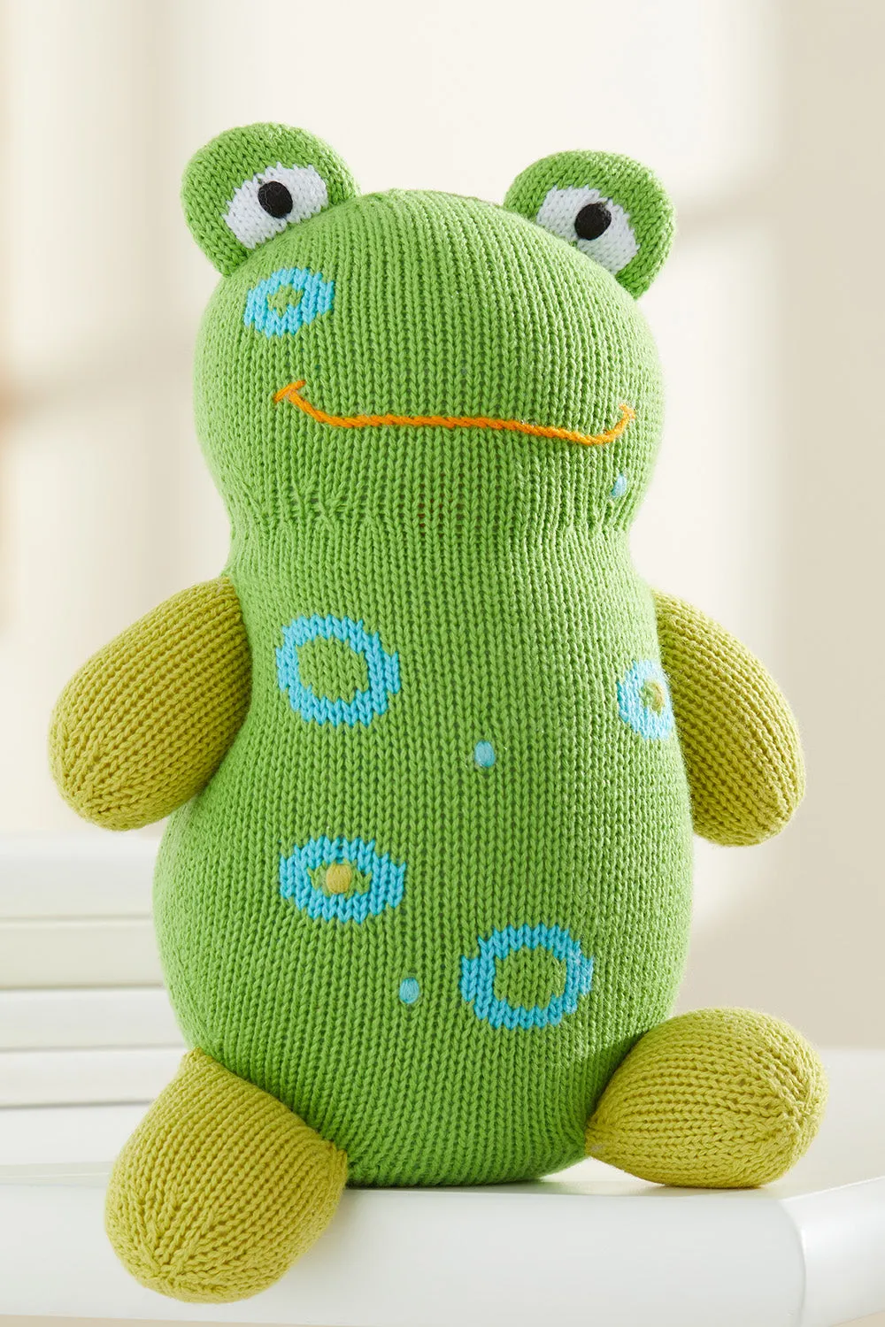 Flop the Frog - Organic Frog Stuffed Animal