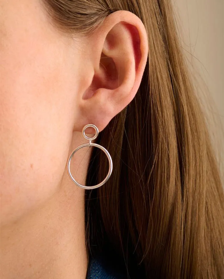 Globe Earring SILVER