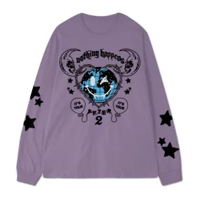 Globe Wink Lilac Long Sleeve