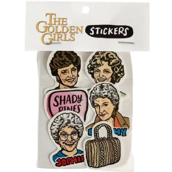 Golden Girls Sticker 6 Pack