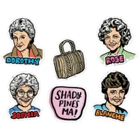 Golden Girls Sticker 6 Pack