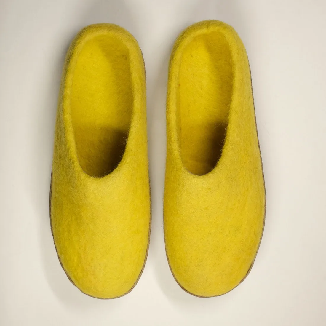 Greta Felted Wool Slippers