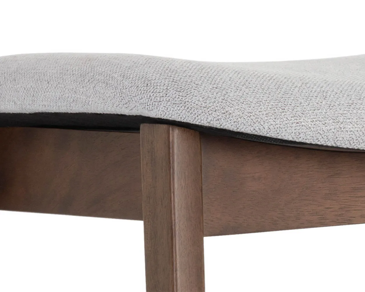 Haisley Counter Stool - Walnut