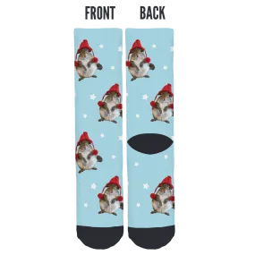 Jill the Squirrel Crew Socks