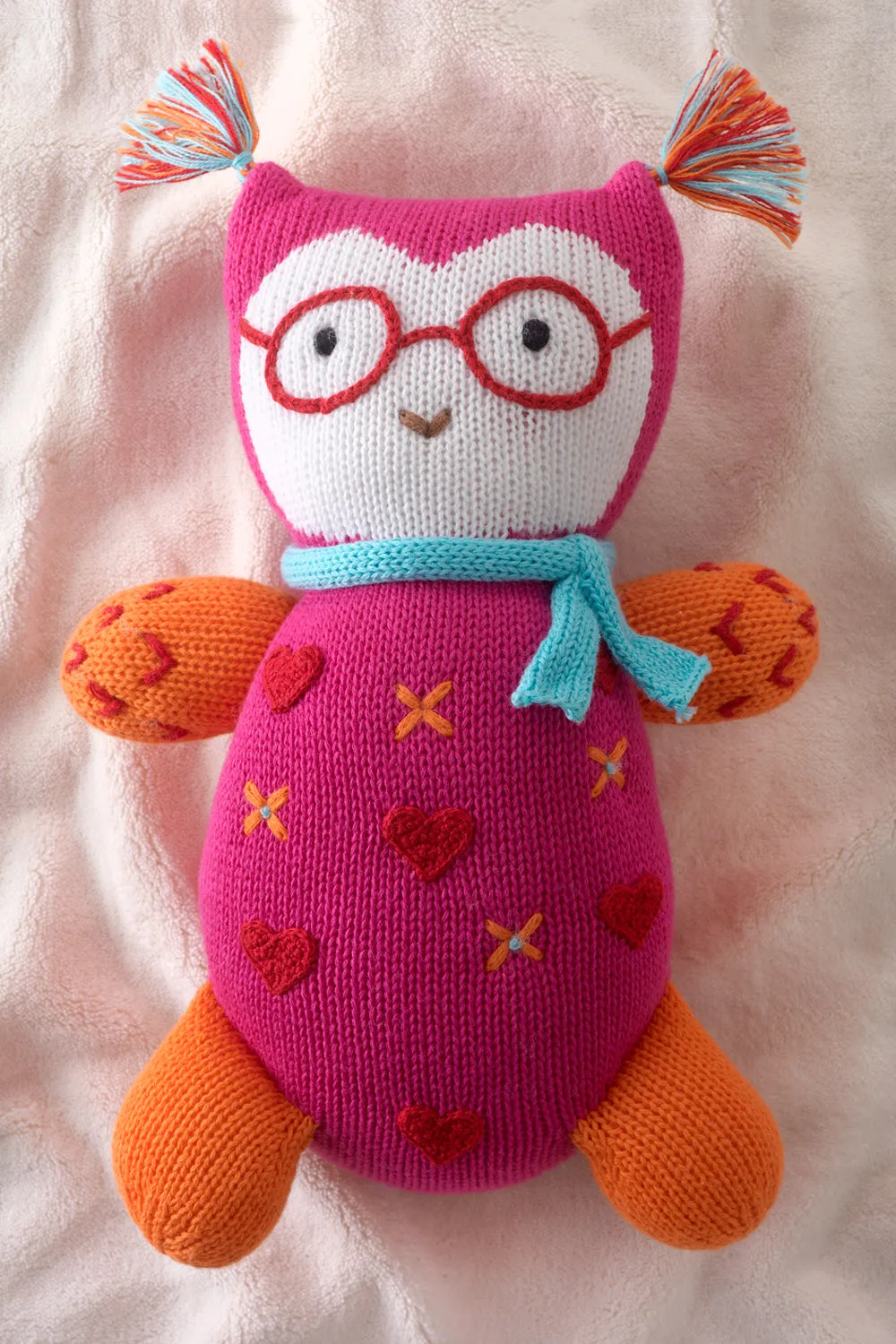 Jody the Owl - Organic Owl Stuffed Animal