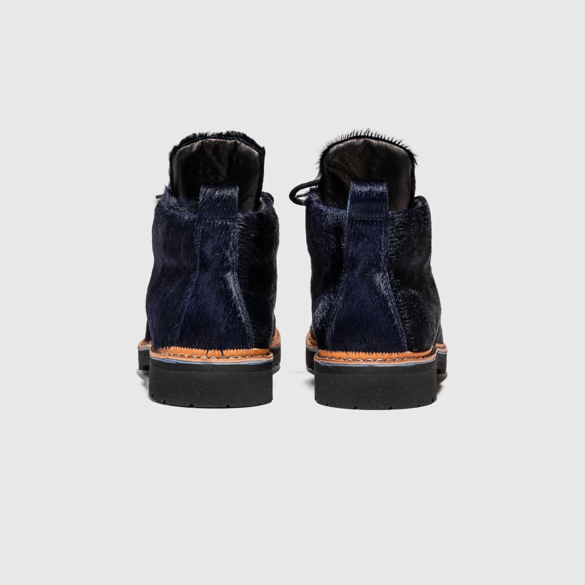 M-120 BOOT "NAVY PONY HAIR" X PACKER