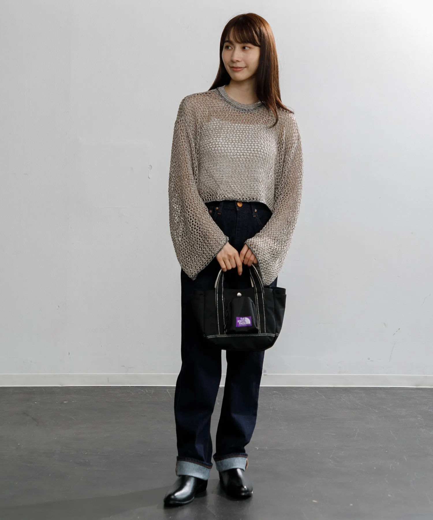 【MEN , WOMEN】THE NORTH FACE PURPLE LABEL CORDURA Canvas Field Tote S