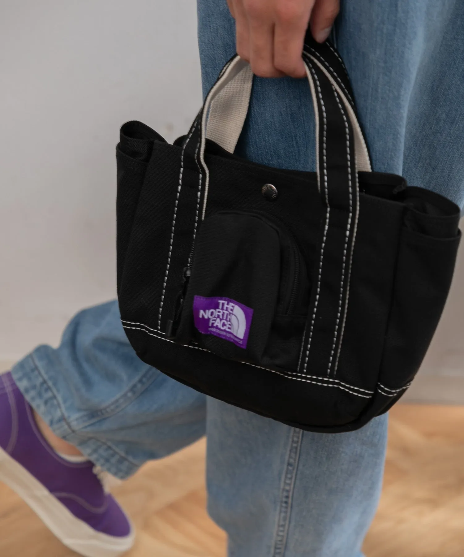 【MEN , WOMEN】THE NORTH FACE PURPLE LABEL CORDURA Canvas Field Tote S