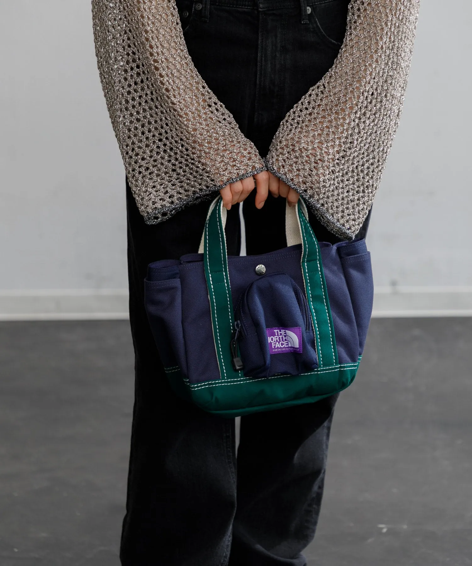 【MEN , WOMEN】THE NORTH FACE PURPLE LABEL CORDURA Canvas Field Tote S