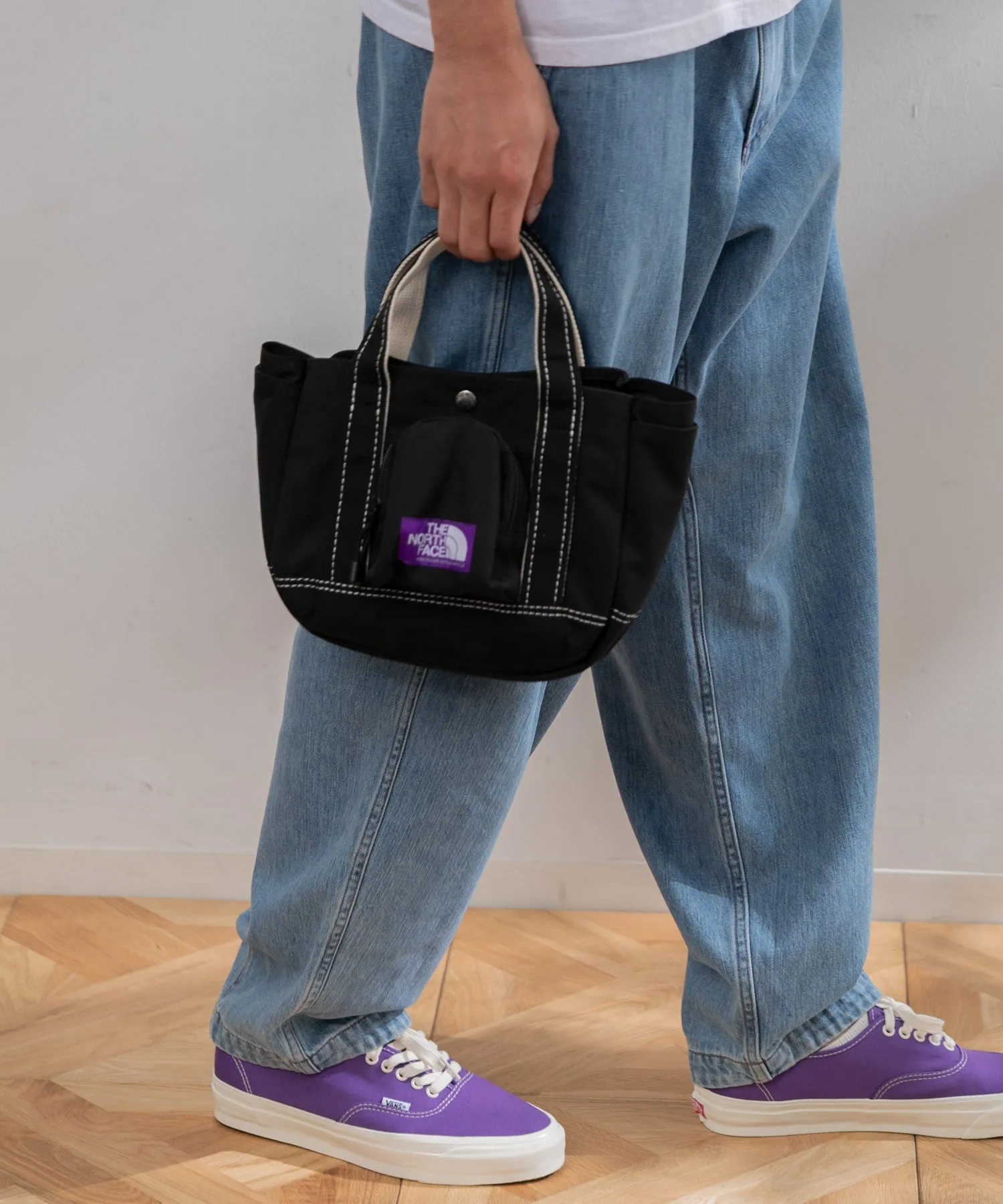 【MEN , WOMEN】THE NORTH FACE PURPLE LABEL CORDURA Canvas Field Tote S