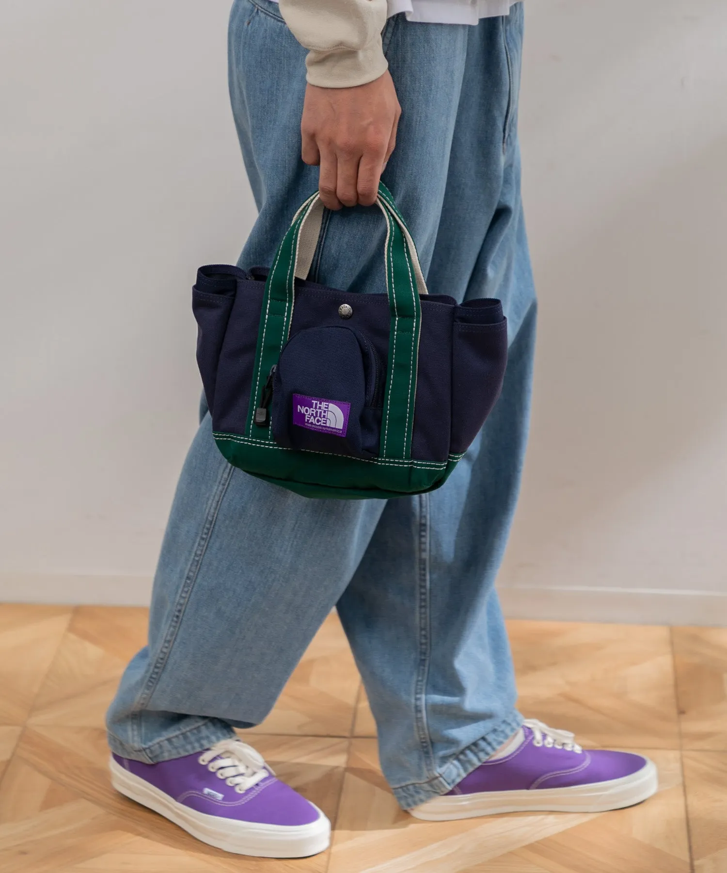 【MEN , WOMEN】THE NORTH FACE PURPLE LABEL CORDURA Canvas Field Tote S