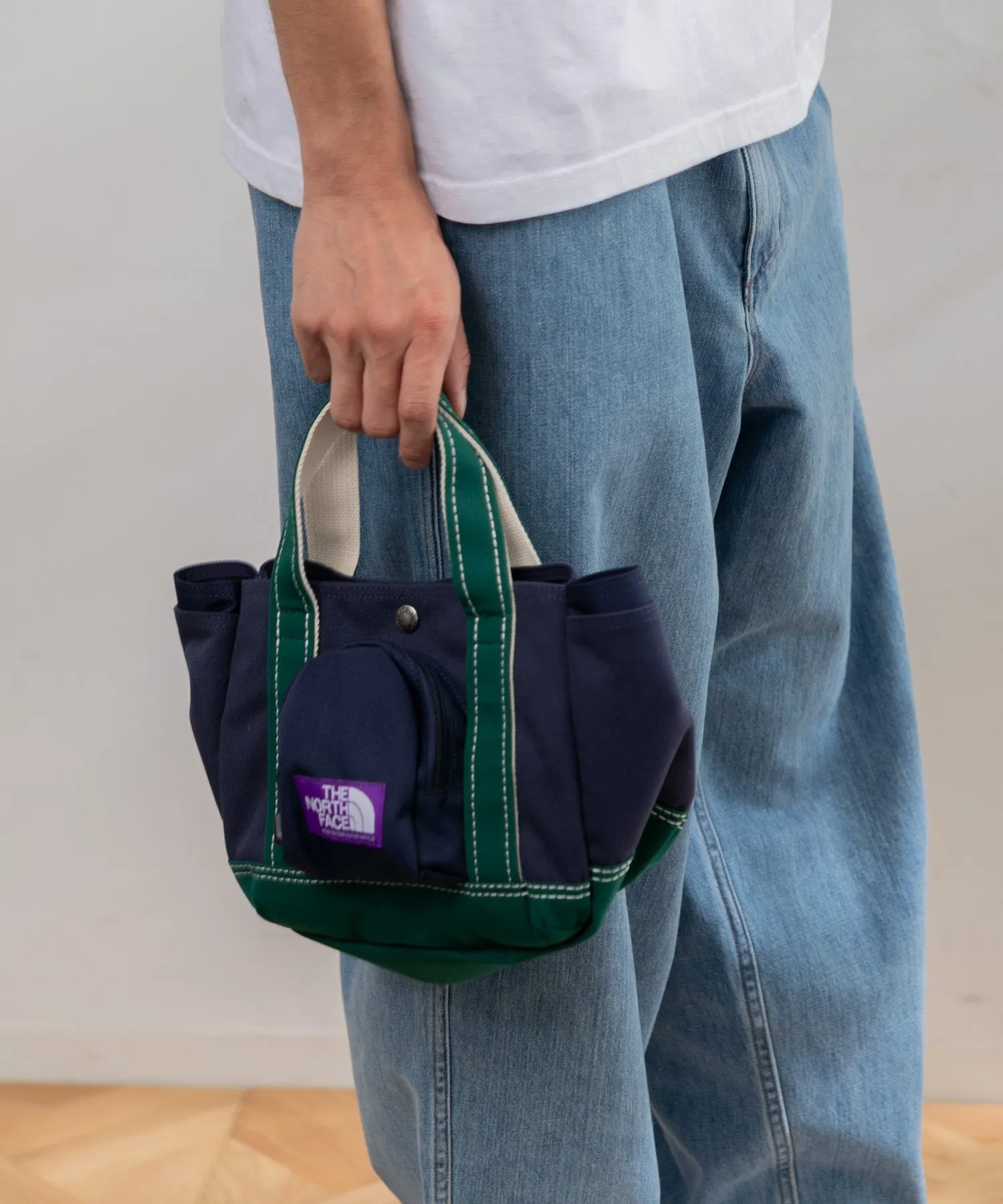 【MEN , WOMEN】THE NORTH FACE PURPLE LABEL CORDURA Canvas Field Tote S