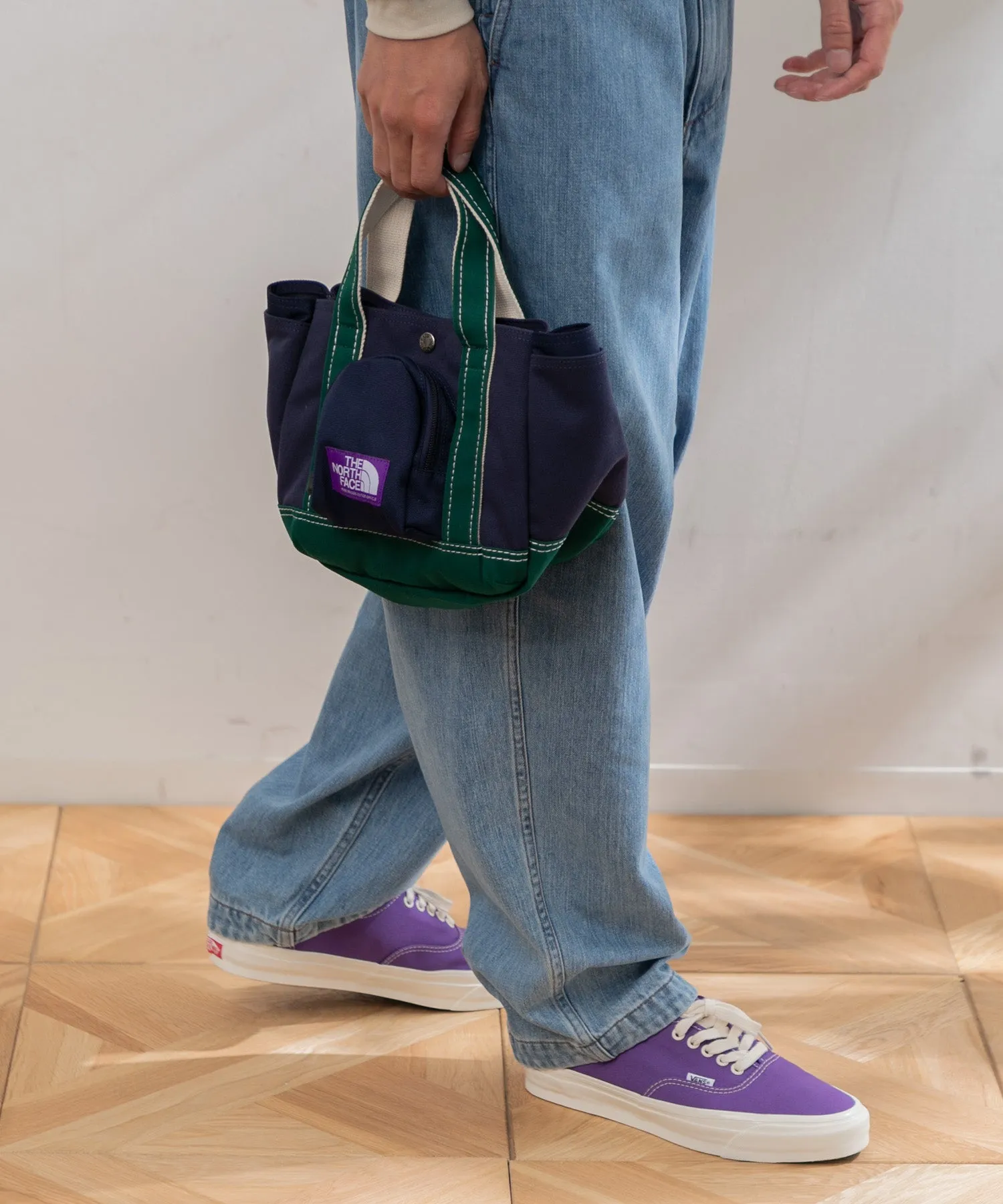 【MEN , WOMEN】THE NORTH FACE PURPLE LABEL CORDURA Canvas Field Tote S